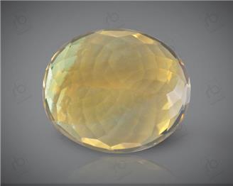 Yellow Citrine Natural Certified  9.25CTS-8428